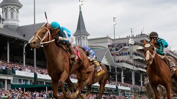 Kentucky Derby winner Mage out of Breeders' Cup Classic