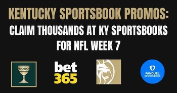 Kentucky sportsbooks: Thousands in KY NFL poromos & bonuses