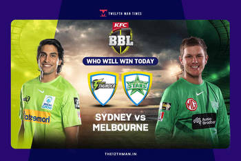 KFC Big Bash League Today’s Match: THU vs STA Match Prediction and Betting Tips