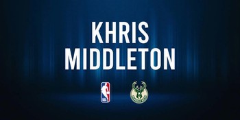 Khris Middleton NBA Preview vs. the Pacers