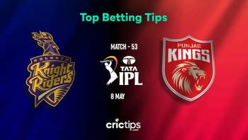 KKR vs PBKS Betting Tips & Who Will Win Today’s Match Of The Indian Premier League 2023