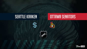 Kraken Vs Senators NHL Betting Odds Picks & Tips