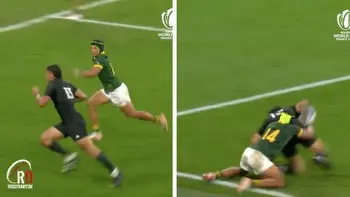 Kurt-Lee Arendse's Try-Saving Tackle: A Decisive Moment in South Africa's 2023 Rugby World Cup Victory