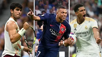 Kylian Mbappe transfer news: Jude Bellingham's Carlos Alcaraz bromance puts PSG star's Real Madrid move in doubt