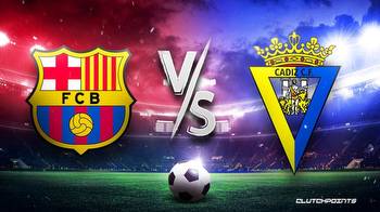 La Liga Odds: Barcelona vs. Cadiz prediction, pick, how to watch