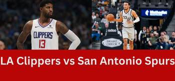 LAC vs SAS Dream11 Prediction NBA Live LA Clippers vs San Antonio Spurs