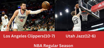 LAC vs UTA Dream11 Prediction NBA Live LA Clippers vs Utah Jazz