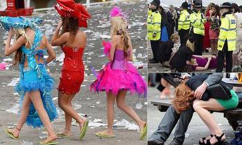 Ladies Day at Aintree sees a day of revelry take its toll on the ladies