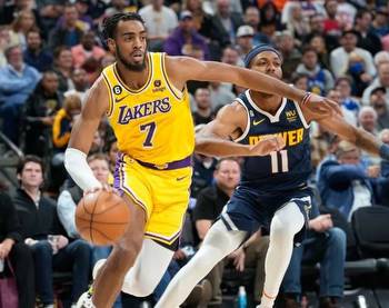 Lakers' Troy Brown Jr. (left quad strain) questionable vs. Nuggets