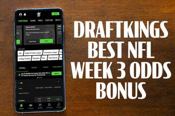 Latest DraftKings promo code unlocks best NFL Week 3 odds bonus