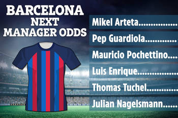 latest odds: Arsenal's Mikel Arteta tipped to replace Xavi after Champions League disaster