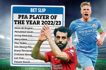 latest odds: De Bruyne and Salah lead the way as Haaland odds revealed