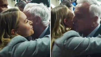 Laura Woods shares embrace with Premier League legend and former I'm A Celeb heartthrob after huge Newcastle win