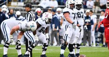 Leading from the front: From the opening drive of season, UConn’s offensive line has set the tone for a turn-around year