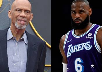 LeBron James gives an emphatic response when asked about chasing Kareem Abdul-Jabbar's record