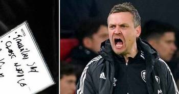 Leeds caretaker manager had four simple instructions to run Man Utd ragged