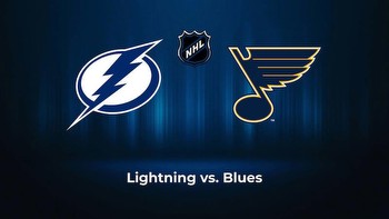 Lightning vs. Blues: Odds, total, moneyline