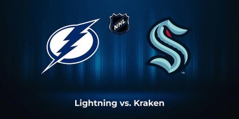 Lightning vs. Kraken: Odds, total, moneyline