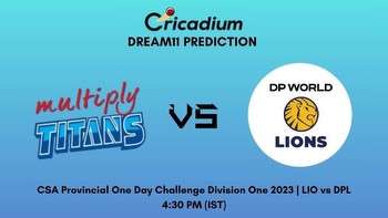 LIO vs DPL Dream11 Prediction Match 8 CSA Provincial One-Day Challenge Division One 2023