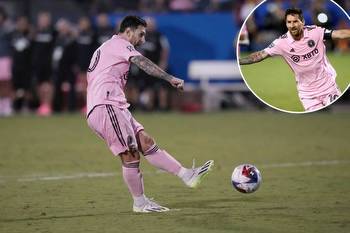 Lionel Messi could contend for MLS Golden Boot award