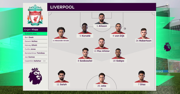 Liverpool vs Bournemouth simulated with prediction for Premier League game as Darwin Núñez nets