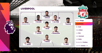 Liverpool vs Brentford simulated for Premier League score prediction as Mohamed Salah scores