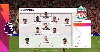 Liverpool vs Everton simulated to get a Merseyside derby score prediction