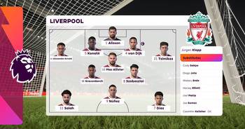 Liverpool vs Nottingham Forest simulated to get a Premier League score prediction