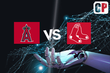 Los Angeles Angels at Boston Red Sox AI MLB Prediction 41423
