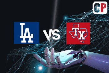Los Angeles Dodgers at Texas Rangers AI MLB Prediction 72223