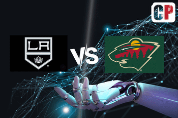 Los Angeles Kings at Minnesota Wild AI NHL Prediction 101923