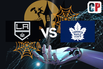 Los Angeles Kings at Toronto Maple Leafs AI NHL Prediction 103123