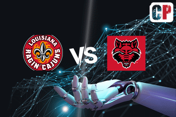 Louisiana Ragin Cajuns at Arkansas State Red Wolves AI NCAA Prediction 11423