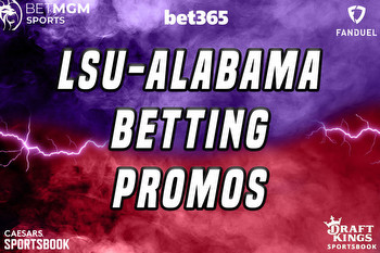 LSU-Alabama Betting Promos: $3,850 Bonuses From DraftKings, FanDuel, More