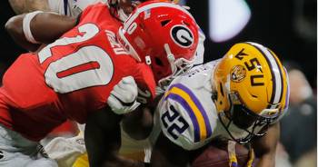 LSU QB ankle injury could factor into Georgia betting line increase in SEC title game