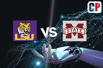 LSU Tigers at Mississippi State Bulldogs AI NCAA Prediction 91623
