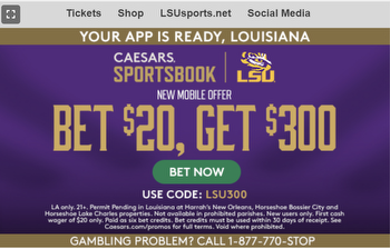 LSU to fold on its controversial sports-betting deal with Caesar’s