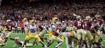 LSU vs. Florida State BetRivers bonus code BONUSBET: Receive up to $500 in bonuses for college football