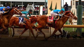 Mage overtakes Two Phil's down stretch, wins Kentucky Derby