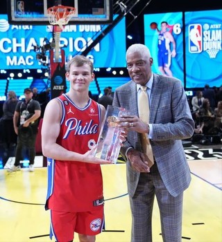 Magic sign 2023 NBA Slam Dunk Contest champion Mac McClung