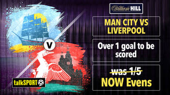 Man City v Liverpool: Get EVENS on more than one goal to be scored with William Hill