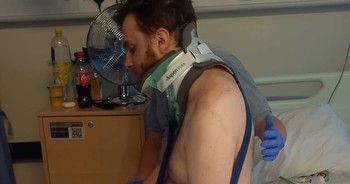 Man given 24 hours to live after e-bike crash defies the odds to learn how to walk again