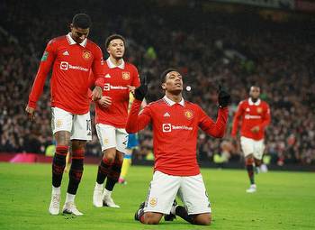 Man United ease past Forest into League Cup final