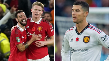 Man Utd news LIVE: Red Devils BEAT Villa in Carabao Cup, Ronaldo 'expected' to leave for Sporting, Osimhen latest