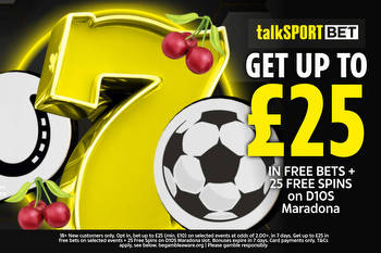 Man Utd v Burnley: Get £25 in free bets and 25 free casino spins with talkSPORT BET