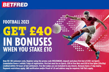 Man Utd v Everton: Bet £10 and get £40 in bonuses with Betfred