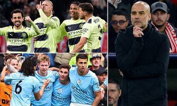 Manchester City to win treble: Odds plummet since the beginning of the season