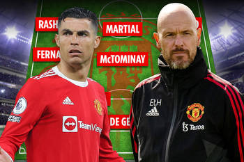 Manchester United 'set to start Brighton game without Ronaldo or Martinez', according to Betfair