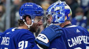 Maple Leafs, Canucks road underdogs on Tuesday NHL odds