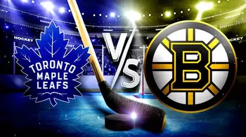 Maple Leafs vs. Bruins prediction, odds, pick how to watch